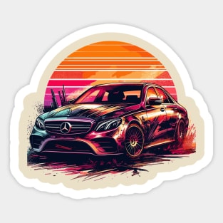 Mercedes Benz E Class Sticker